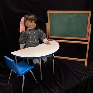 BEST CHRISTMAS PRESENT EVER!
Little girls love playing school with their dolls!